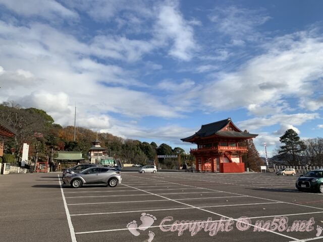 犬山成田山　上の駐車場