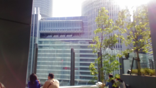 名古屋駅前大名古屋ビルヂングの５階スカイガーデンからの景色