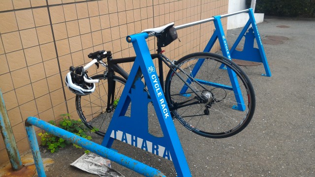 道の駅「伊良湖クリスタルポルト」旅客ターミナル（愛知県田原市）駐輪場