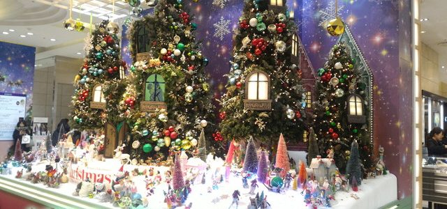 名古屋駅前とタカシマヤのイルミネーション2017年12月25日まで 名古屋駅前とタカシマヤのイルミネーション2017年12月25日まで