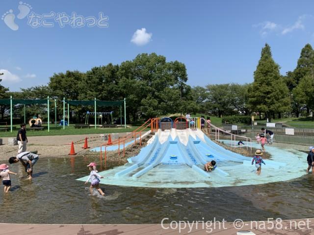 水遊び 庄内緑地公園 じゃぶじゃぶ池と大噴水 期間と時間 名古屋西区 なごやねっと Na58 Net