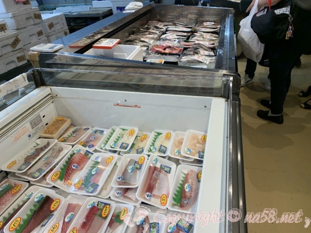 「一色さかな広場」（愛知県西尾市一色町）鮮魚のお店