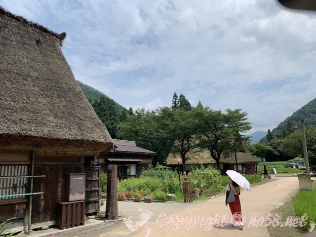 世界遺産・五箇山合掌造り集落（富山県）集落の風景