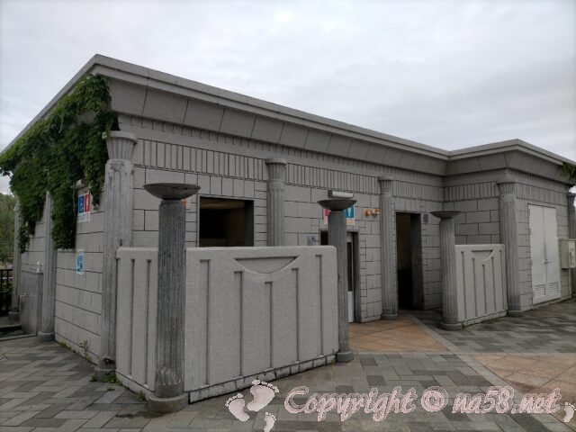 「熱海市営　第二親水公園駐車場」付近のトイレ