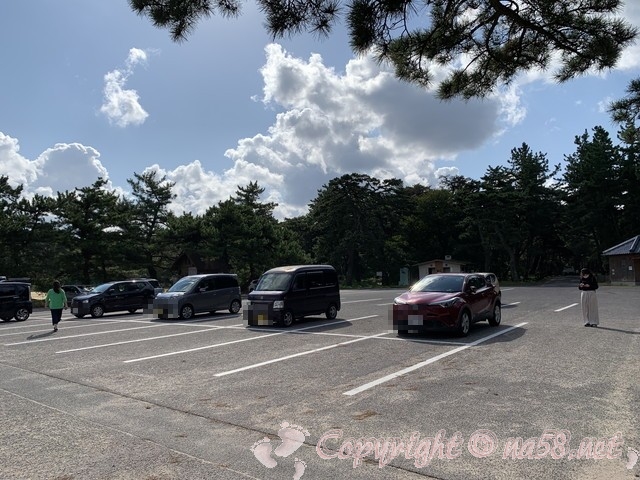 気比の松原（福井県敦賀市）の駐車場