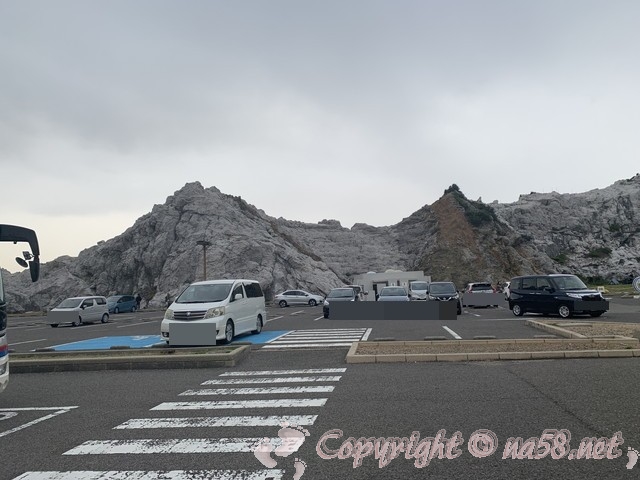 道の駅白崎海洋公園（和歌山県由良町）の駐車場