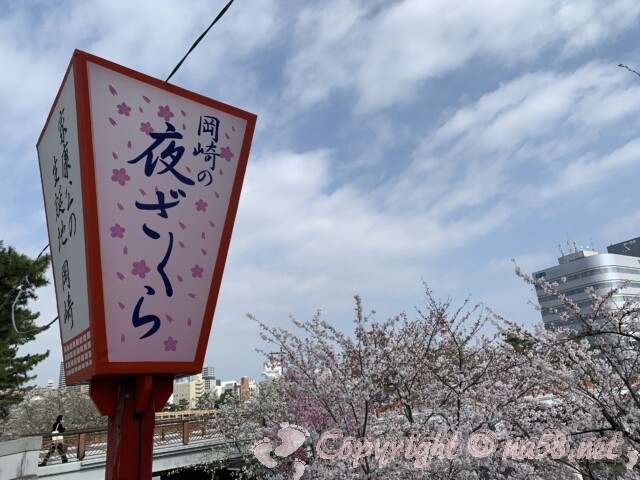 岡崎の桜まつり21 無料 有料駐車場と屋台 期間 川沿いが最高です 愛知県 動画あり なごやねっと Na58 Net