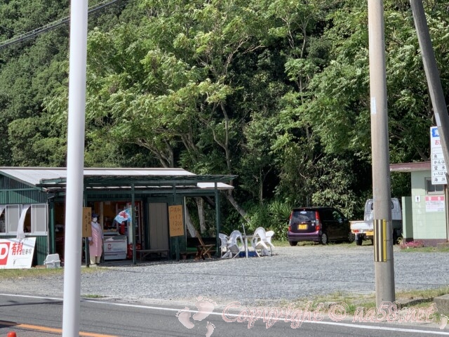 野間灯台（愛知県美浜町）の東側にある駐車場