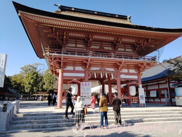 津島神社（愛知県津島市）　楼門重要文化財