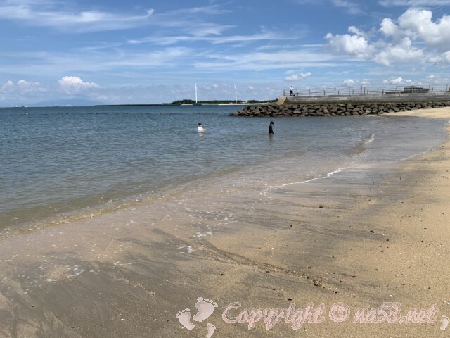 大野海水浴場（愛知県常滑市）海岸　砂浜　海辺