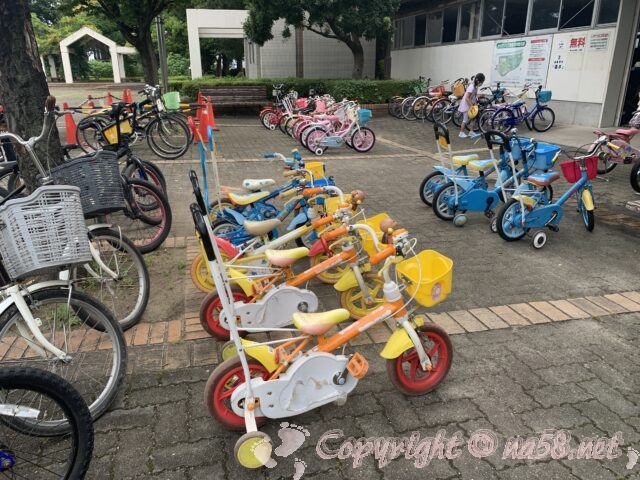 庄内緑地公園　名古屋市西区　サイクリング用自転車貸し出し