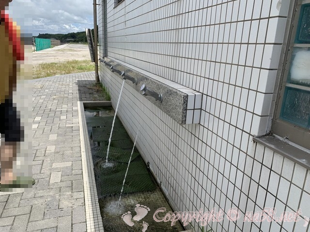 坂井海水浴場（常滑市）シャワー設備