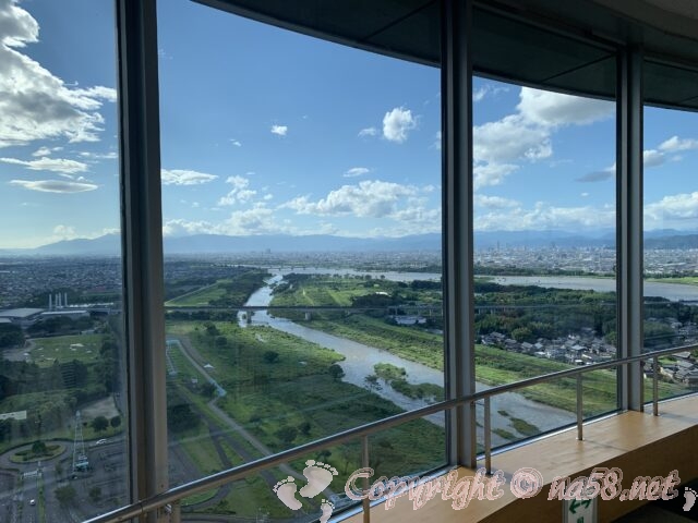 138タワーパーク　ツインアーチ　展望階からの眺め