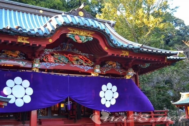 伊豆山神社 本殿 初詣