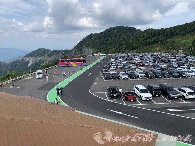 伊吹山山頂駐車場