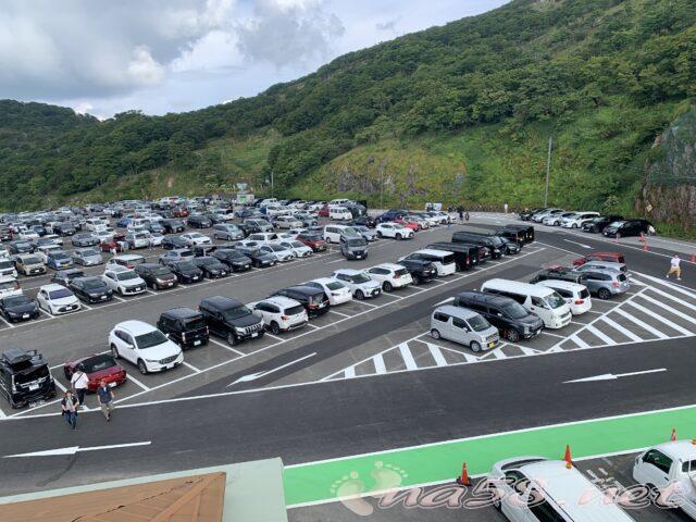 伊吹山　展望台から駐車場