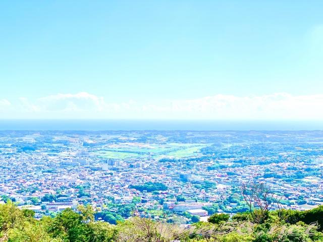 蔵王山展望台　景色　景観